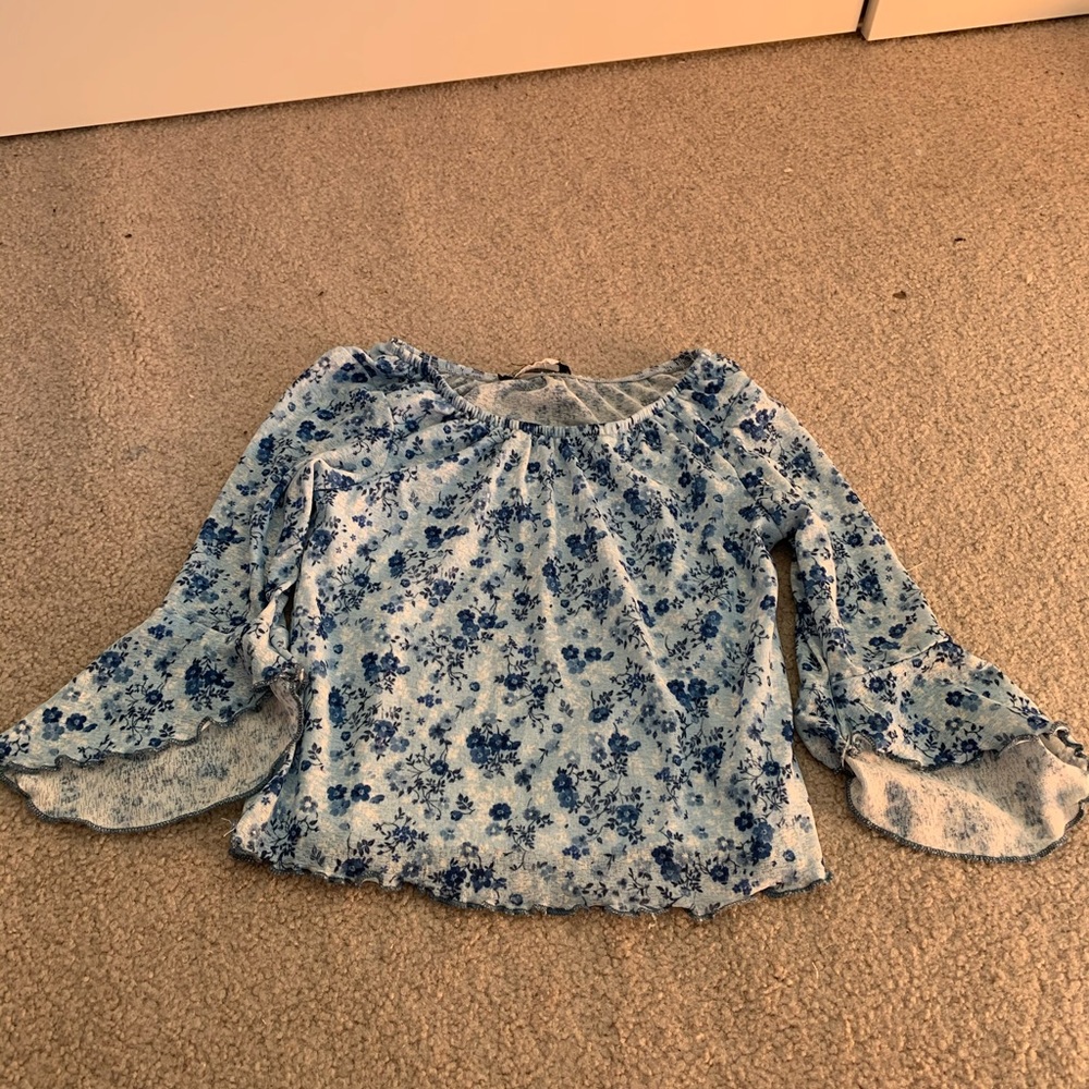 Great Escape baby blue Blouse